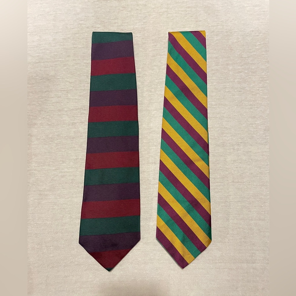 Brooks Brothers Silk Striped Ties